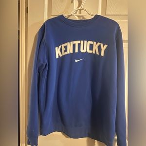 Nike Brand womens Kentucky Sweatshirt size Large